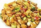 鶏肉の四川風炒め／鶏肉の味噌炒め