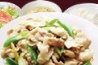 豚肉と長ネギ炒め定食