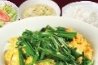 ニラ玉子炒め定食