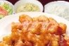 白身魚のチリソース／塩味炒め／麻辣炒め定食