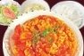 トマトと玉子炒め定食