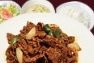 ラム肉のクミン炒め／ラム肉と長ネギ強火炒め定食