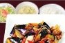 ナスの四川風炒め定食